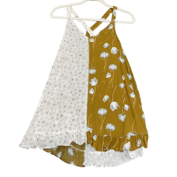 Free People Tops - Women’s Free People Floral Multicolor Flowy Tunic Top XS